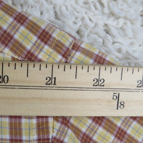 Nautica* Men's Short Sleeve Button‎ Down Curved Hem Pocket Chest Shirt~ Size XL - Picture 7 of 13